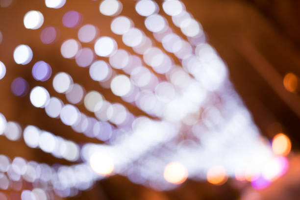 istock Blurred bokeh light , Christmas and New Year holidays background 1255848516