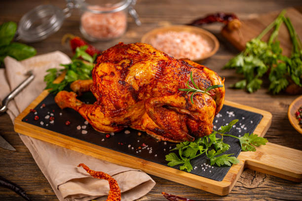 istock Homemade chicken rotisserie 1255852513