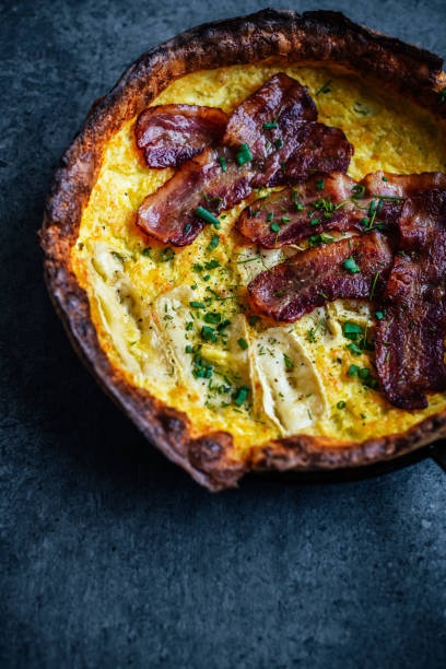 istock Savoury Breakfast Dutch Baby 1255856596