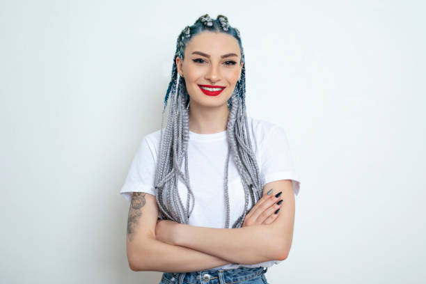 Happy woman portrait
