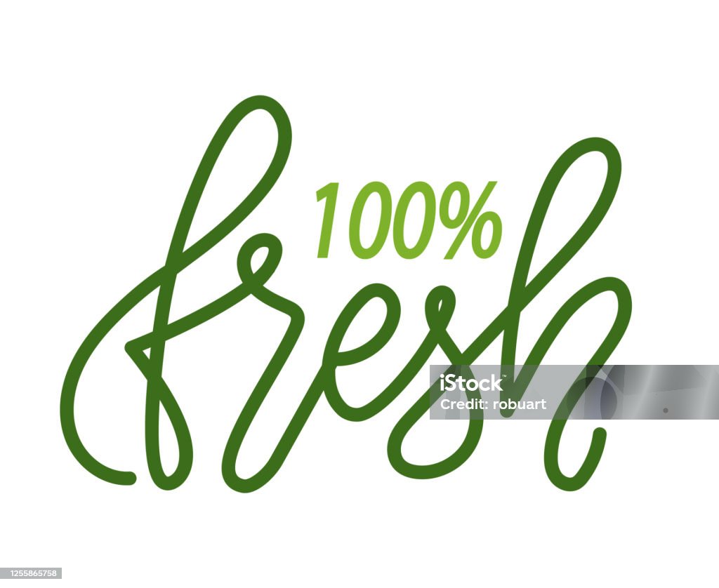 Fresh Logo Vector High Resolution Absolutely Fresh Isolated Logo Vector High Quality Stock Illustration ...