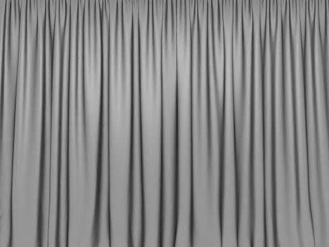 Gray curtain