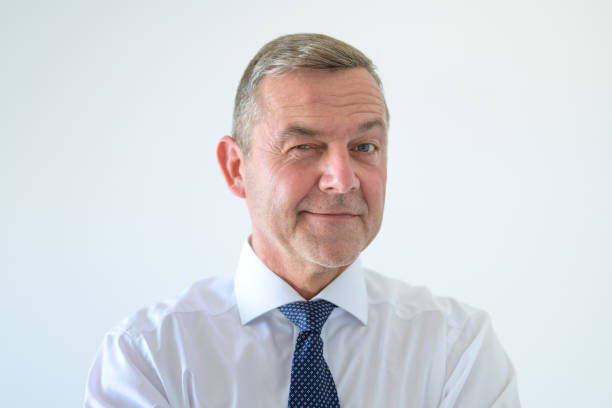 istock Man giving the camera a sceptical look 1255868680