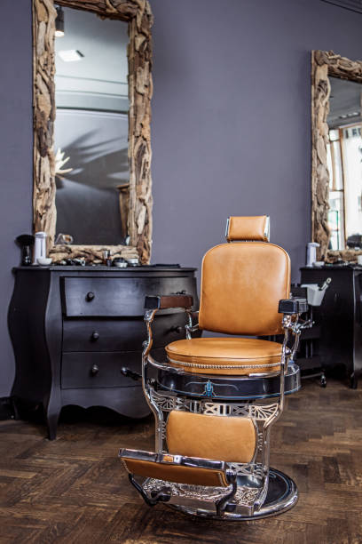 istock A luxury barber shop chair 1255878164