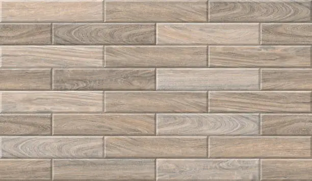 Photo of Emboss colourful Light Wood Texture Design For Wall, Floor Tiles With Interior & Exterior Decorative Background