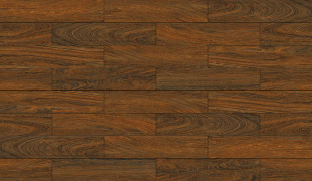 istock Seamless Dark Brown Flat Wood Texture background, Design For Wall, Floor Tiles With Interior & Exterior Decorative Wallpaper. 1255882496