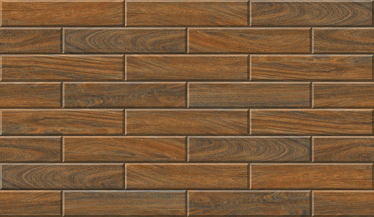 Emboss Wood Tile Texture Design For Wall, Floor Tiles With Decorative Background