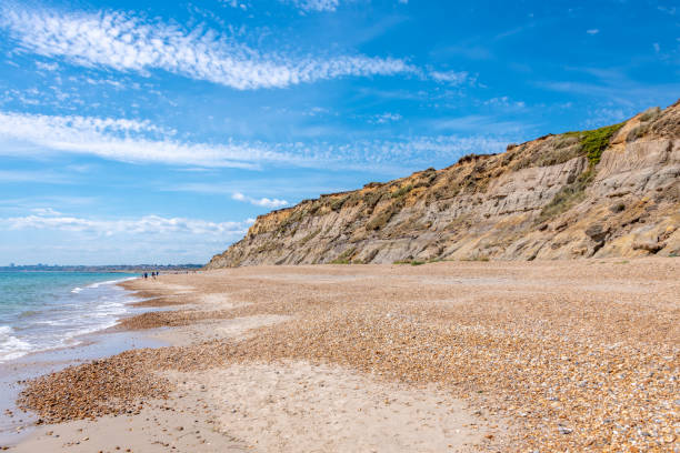 istock Sedimentary cliffs at Hengistbury Head in Dorset 1255888058