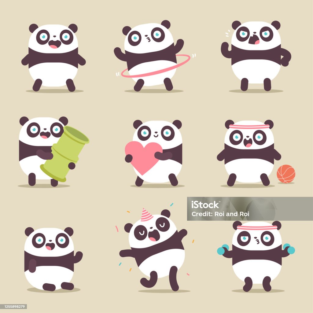 Ilustración de Bonitos Personajes Panda Vector Dibujos Animados Conjunto Aislado En El Fondo y más Vectores Libres de Derechos de Panda - Animal - iStock Ilustración de Bonitos Personajes Panda Vector Dibujos Animados Conjunto Aislado En El Fondo y más Vectores Libres de Derechos de Panda - Animal - iStock