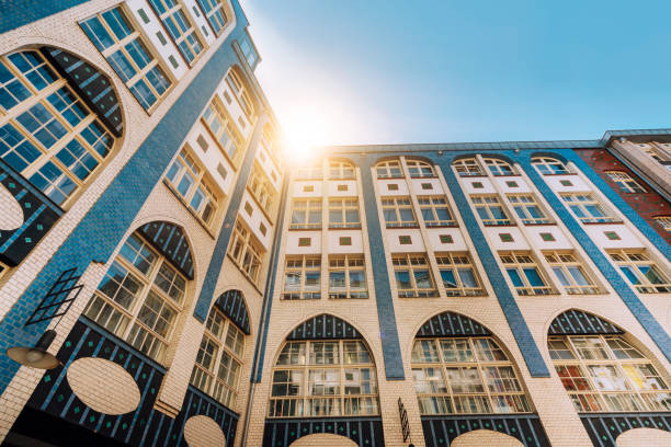 istock Colorful facades of the famous Hackesche Hoefe, Berlin, Germany 1255907066