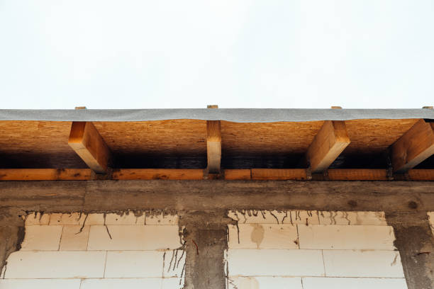 istock construction of the house roof structure 1255907073