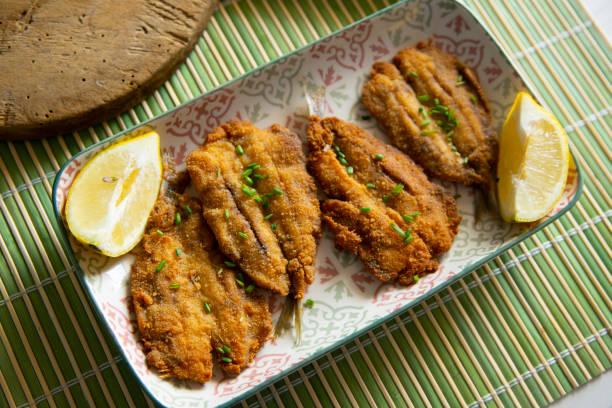 istock Breaded sardines traditional south spain tapa 1255915363