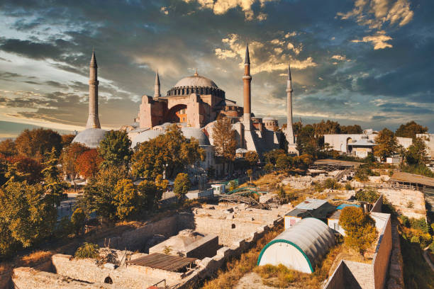 istock Hagia Sophia in Istanbul, Turkey 1255920602