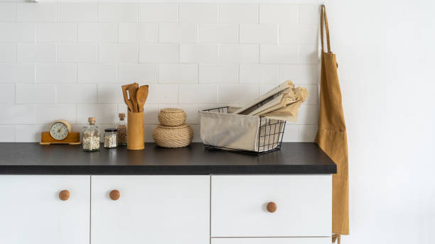 istock New modern house with contemporary white kitchen 1255926162