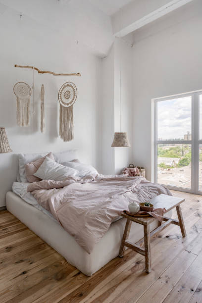 istock House interior with bright and comfortable bedroom 1255926165