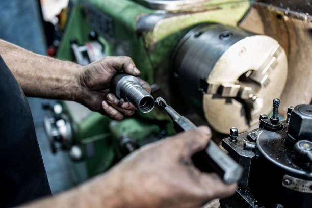 istock Close up shot of manual worker hands. 1255939823