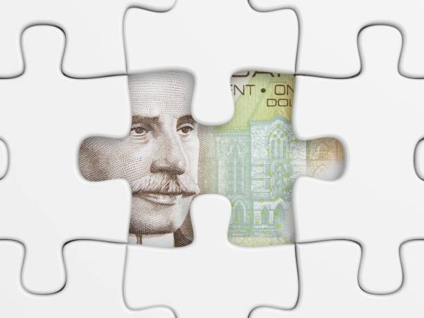 istock Canadian money finance building solution puzzle 1255942999