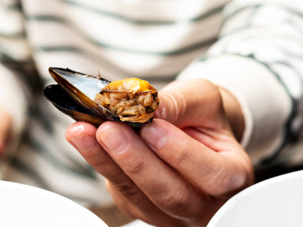 Stuffed mussels, Turkish style stuffed mussels, Midye Dolma