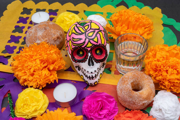 istock Day of the dead offering altar 1255948056