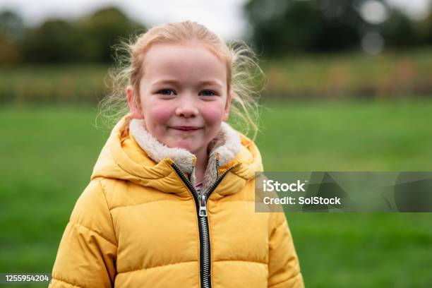 Autumn Portrait Stock Photo - Download Image Now - Child, Portrait, Real People