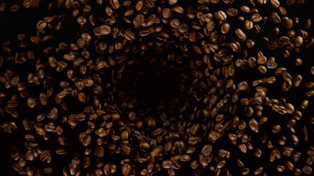 istock Background of roasted coffee beans 1255964961