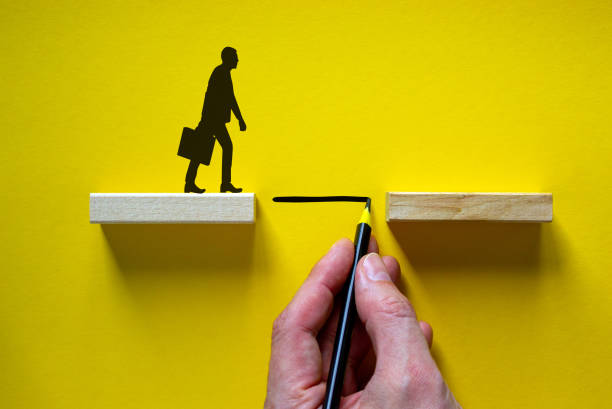 istock Business teamwork and cooperation concept. Beautiful yellow background, copy space. 1255969522