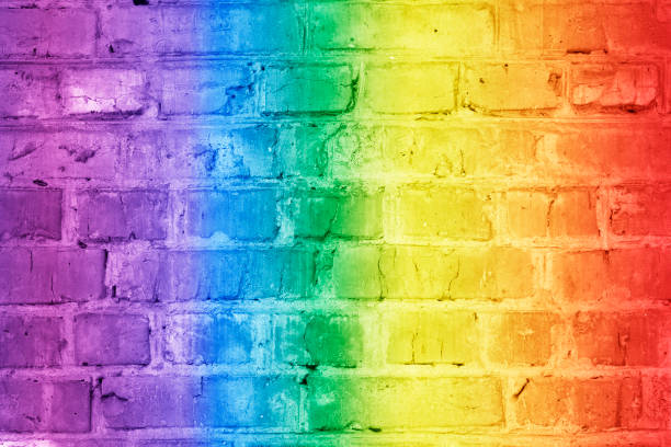 istock LGBT. The rainbow is on texture. Template. Content for the designer. 1255970309