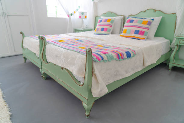 istock Private room bedroom color pillow 1255974676