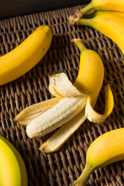 istock Raw Yellow Organic Bananas 1255982762