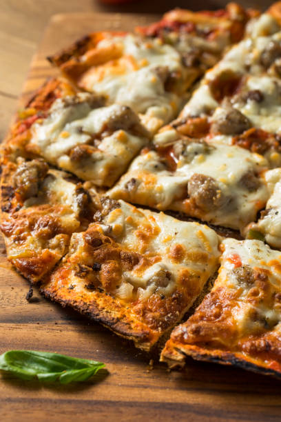 istock Homemade Sausage and Peppers Pizza 1255987114