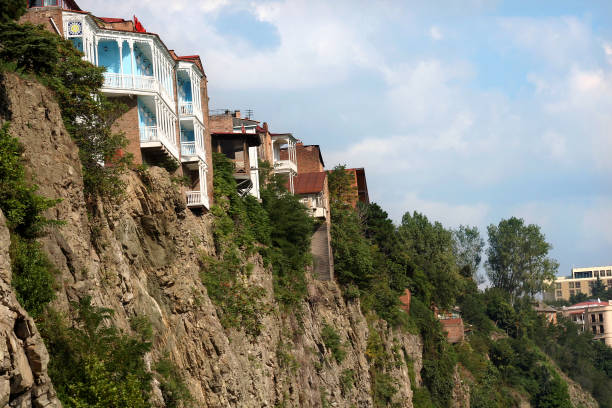 istock Tbilisi old houses 1256014952