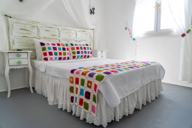 istock Private room bedroom color pillow 1256015026