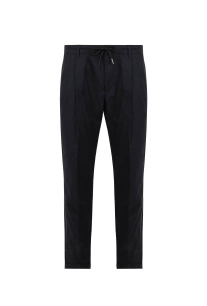 istock Front views of black trousers 1256023921
