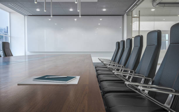 Modern board room Modern board room boarding photos stock pictures, royalty-free photos & images