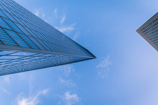 istock Office buildings around Shiodome 1256031406