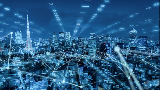 istock 5G and AI technology, Global communication network concept. Business graph. Global business. 1256034669