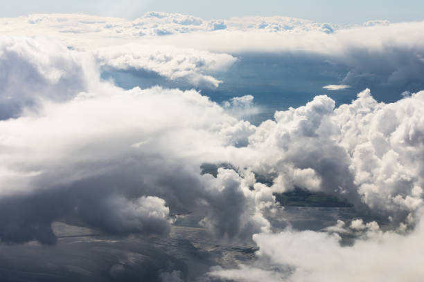 The coastline of Salt seen from the air.