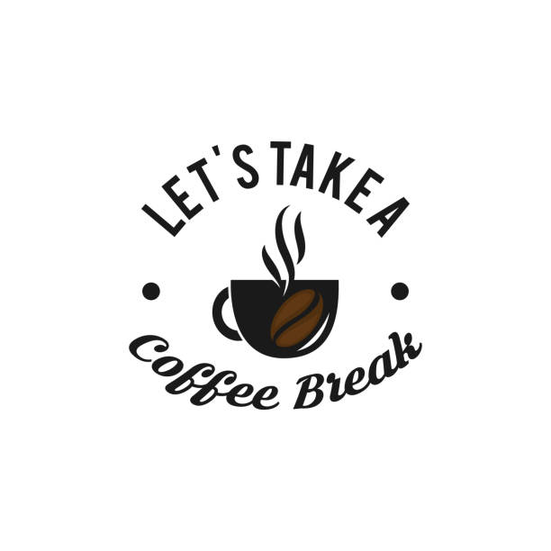 istock Quote Coffee Poster. Let's Take a Coffee Break. Chalk Calligraphy style. Shop Promotion Motivation Inspiration. Design Lettering. 1256041688