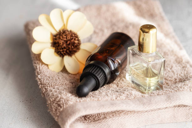 istock Beautiful spa composition and wellness concept. Copy space 1256049116