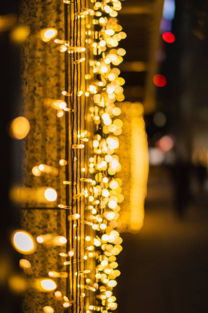 istock Illuminated Christmas lights around Shinjuku 1256052972