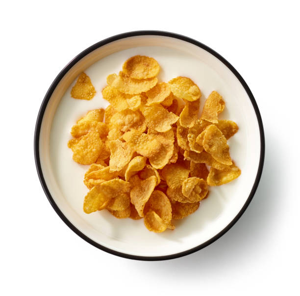 istock bowl of cornflakes and milk 1256053076
