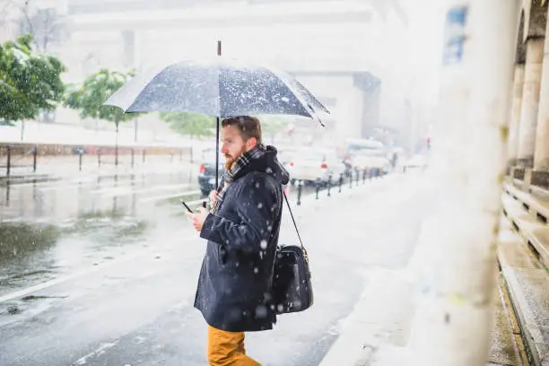 Photo of Bad weather commuter