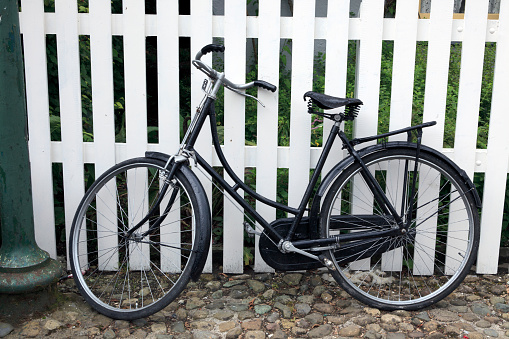 Cahersiveen (Ireland), - July 20, 2016: A Old bicycle, Ireland