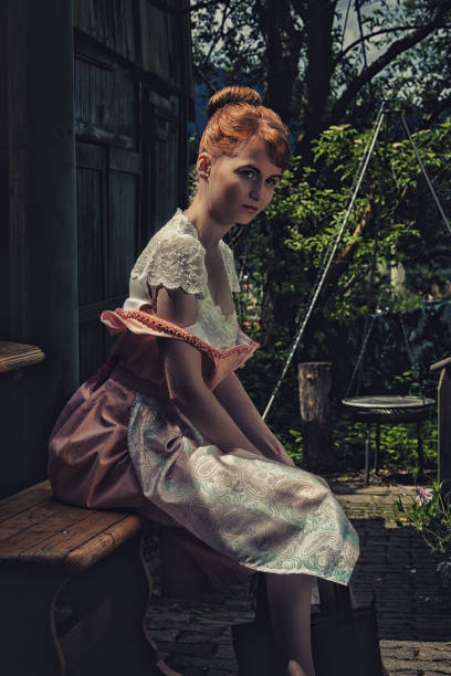 istock Sexy Bavarian girl in a dirndl 1256069003
