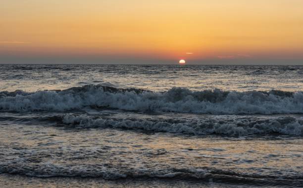 istock Sunset over the Arabian Sea in Goa, India 1256071689