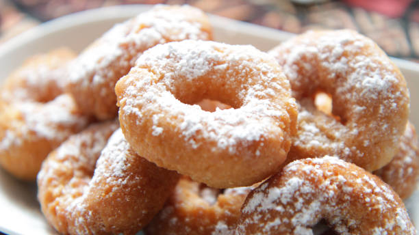 istock Deep fried Rosquillas traditional dessert in spain 1256072979