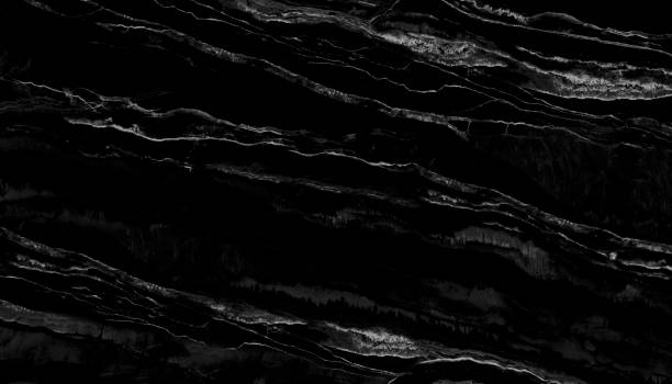 istock Natural Luxury Black And White Pattern Marble, use for architecture and interior design, decorate luxury wall floor stairs and countertops 1256075564