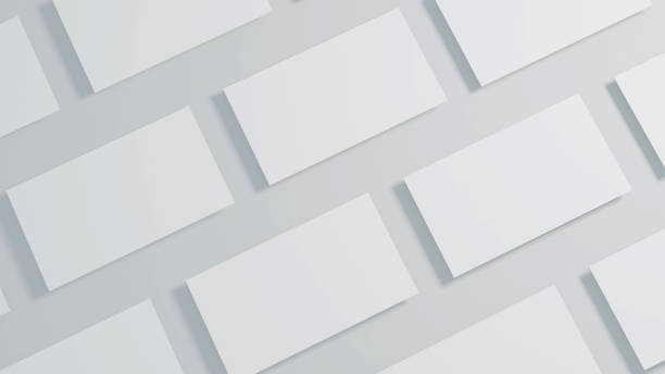 istock Minimal business card mockup 1256083337