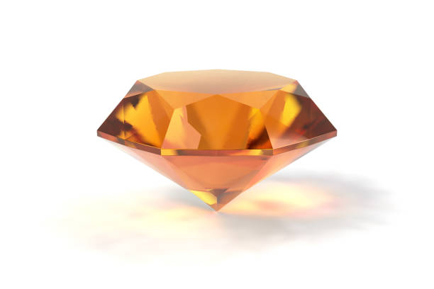 istock Yellow Gemstone, Jewelry, Topaz 1256083495