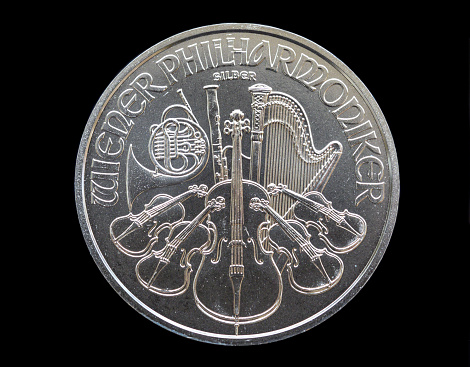 1oz Silver Coin ,Vienna Philharmonic